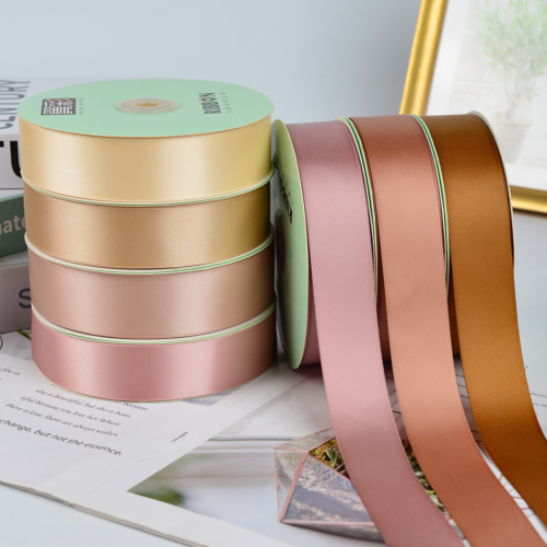 微信图片_20260306151621_784_1 Double-Sided Encrypted Gift Wrapping Ribbon Premium Cake Decorating Ribbon Wedding & Birthday Decorations Decorative Ribbon Tie 3CM Width 25 Yards