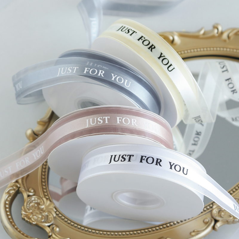 微信图片_20260305232346_590_1 Factory Direct: Satin-Edged Silk Ribbon, Premium Snow-White Satin Ribbon for Floral Packaging, Gift Wrapping, Cakes 2.5cm Width, 50 Yards