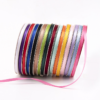 Polyester Satin Ribbon DIY Crafting Fabric Accessories Hair Ornaments Cake Decorations Braided Minimalist Style 6mm100Yards