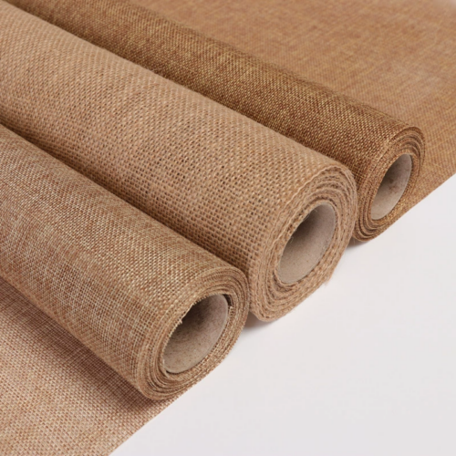 Plain linen rolls, natural linen fabric49cm*3M
