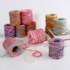微信图片_20260310105454_1234_1 Colorful raffia paper rope flower ribbon bouquet gift bow 5mm*130 Yards