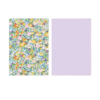 Spring Floral Art Paper Waterproof Pastoral Floral Flower Wrapping Paper38cm*54cm*10