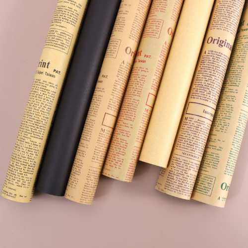 English kraft paper wrapping paper50cm*70cm*20