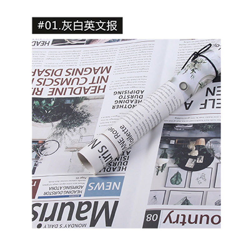 English kraft paper wrapping paper50cm*70cm*20