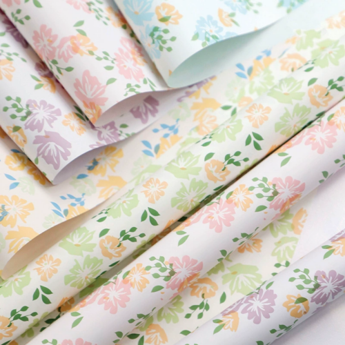 Spring floral wrapping paper35cm*50cm*20