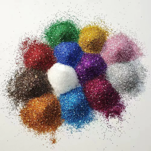 Glitter powder, iridescent laser powder, 0.3mm, 1 kg