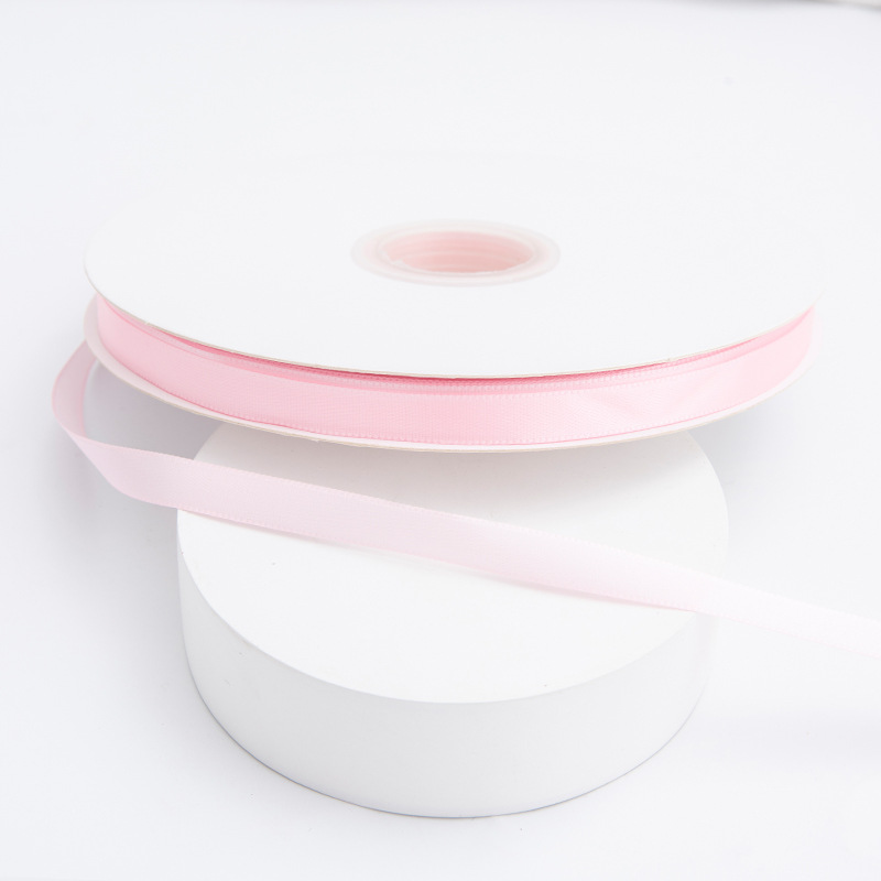 Ribbons, cake flowers, fine polyester satin ribbons 1cm*91Yards