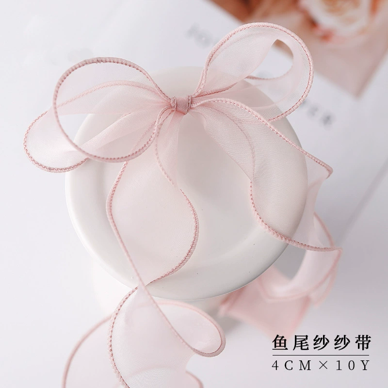 Fishtail Organza Ribbon4cm*9Y