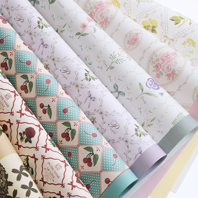 New Floral Wrapping Paper