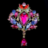 微信图片_20260317112933_2279_1 Vintage Crown Rhinestone Brooch / Lapel Pin