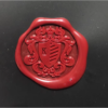 Custom-Shaped Sealing Wax Stamp Heads — Electroplated Finish, Custom Designs Available (Based on Your Artwork)