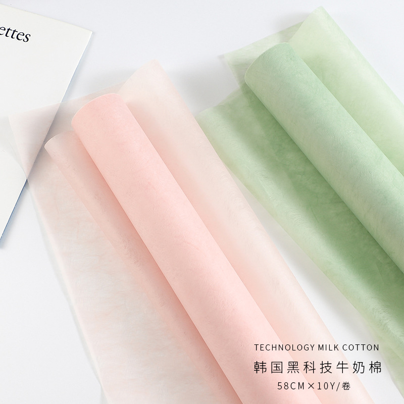 Cotton Paper, Milk Paper, and Flower Wrapping Paper58cm*58cm*20S