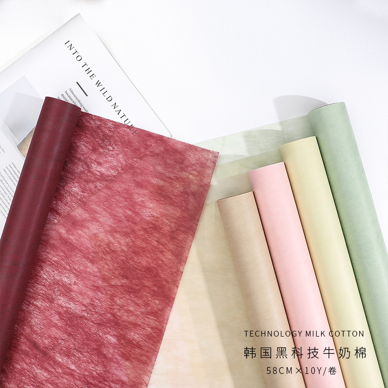 Cotton Paper, Milk Paper, and Flower Wrapping Paper58cm*58cm*20S