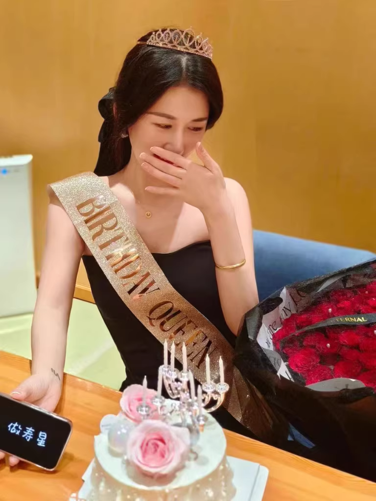 Birthday Crown Headband — Rhinestone Crown Hair Accessory