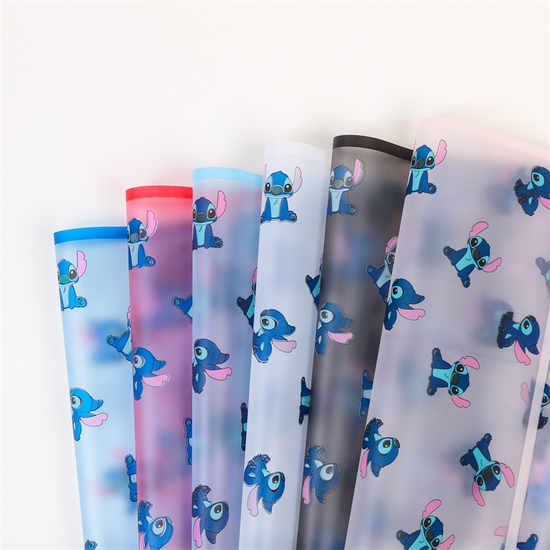Stitkh Cartoon Floral Wrapping Paper