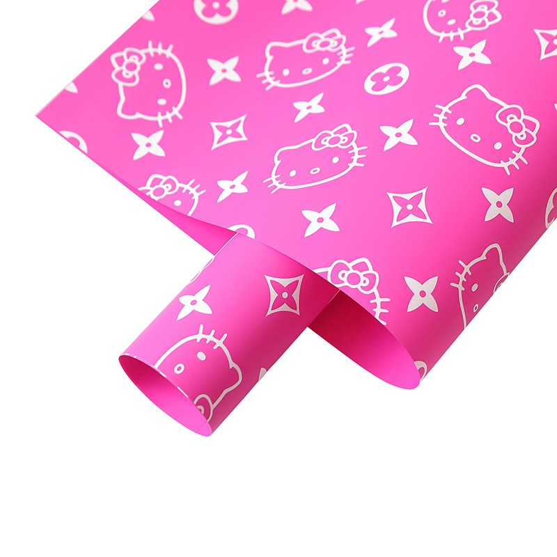 Hello Kitty Floral Wrapping Paper