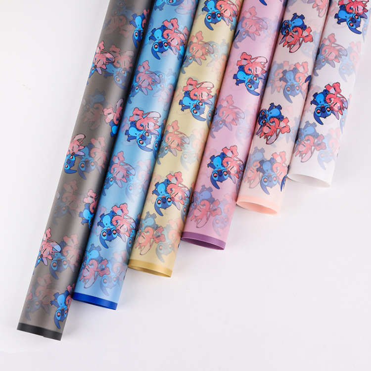 Cartoon-Themed Gift Wrapping Paper