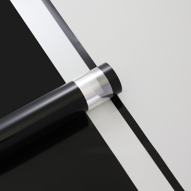 Floral Wrapping Paper with Transparent Edges