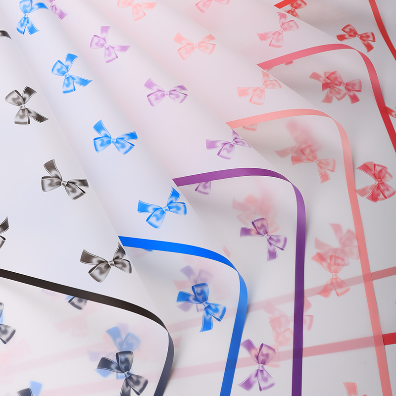 Butterfly Flower Wrapping Paper