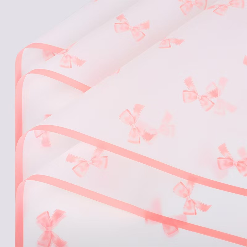 Butterfly Flower Wrapping Paper