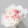 Lace-Edged Cellophane Flower Wrapping Paper