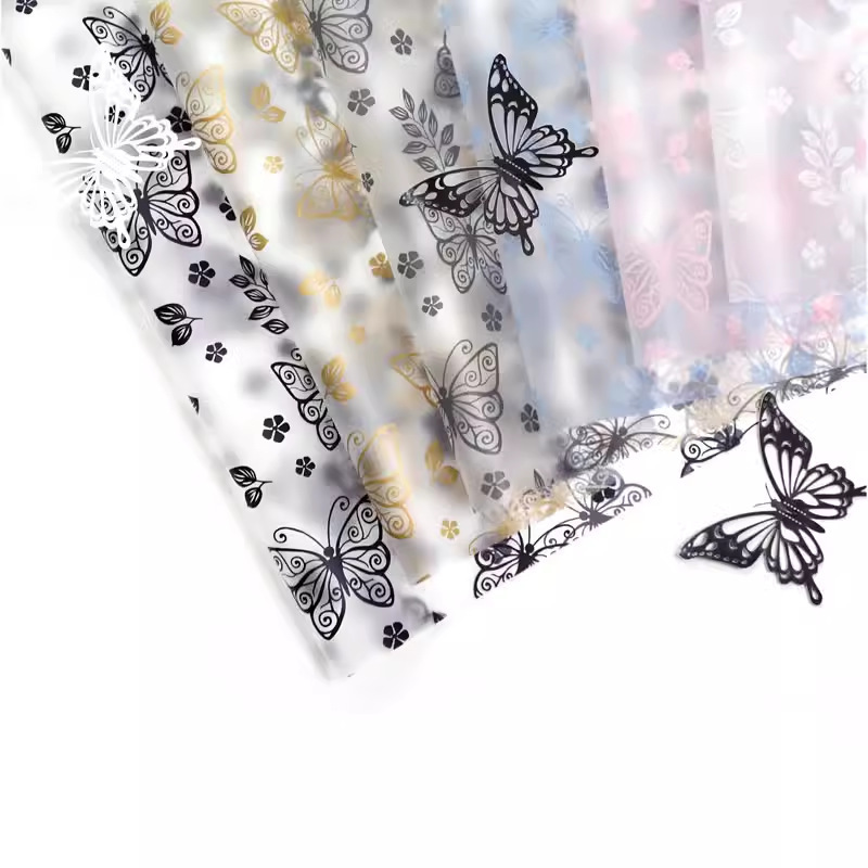 Butterfly Flower Love Wrapping Paper