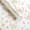 Butterfly Flower Love Wrapping Paper