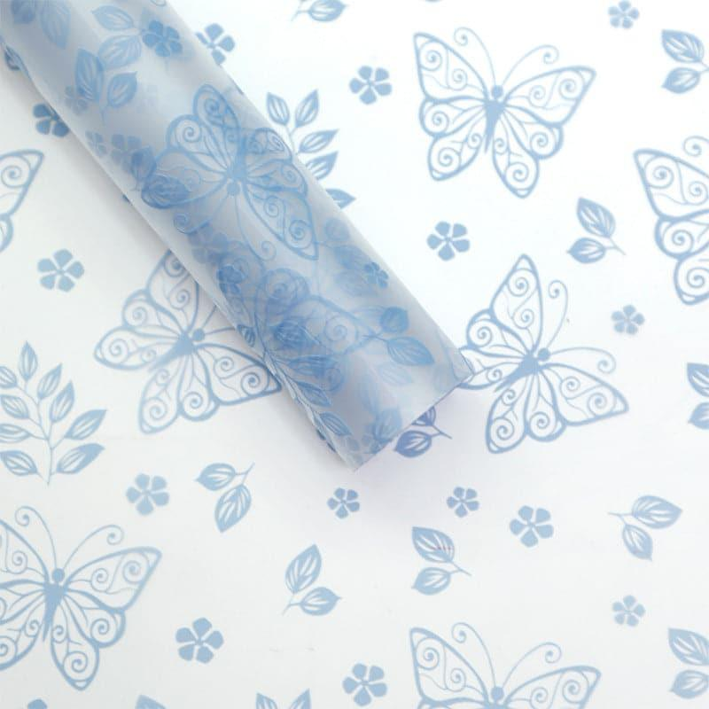 Butterfly Flower Love Wrapping Paper