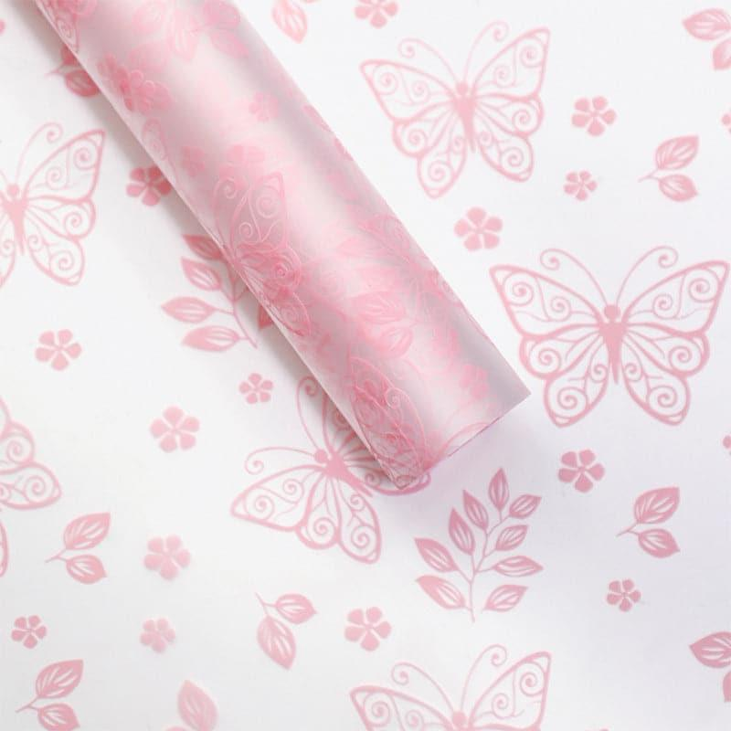Butterfly Flower Love Wrapping Paper