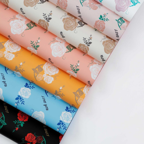 Rose Bouquet Wrapping Paper