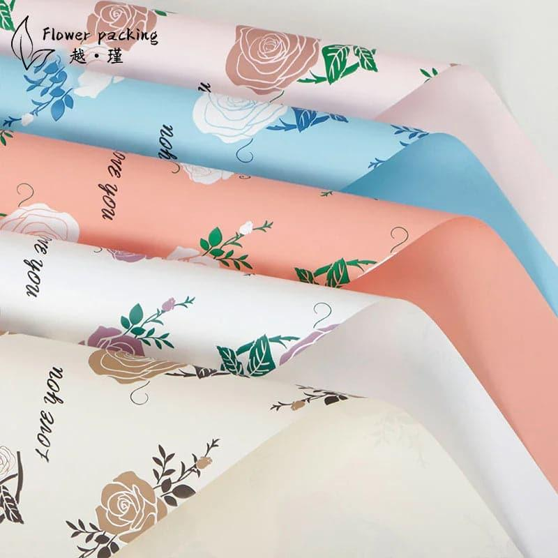 Rose Bouquet Wrapping Paper