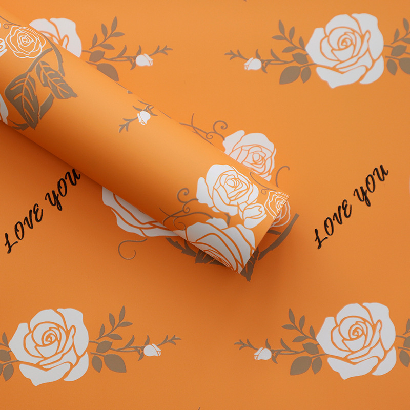 Rose Bouquet Wrapping Paper