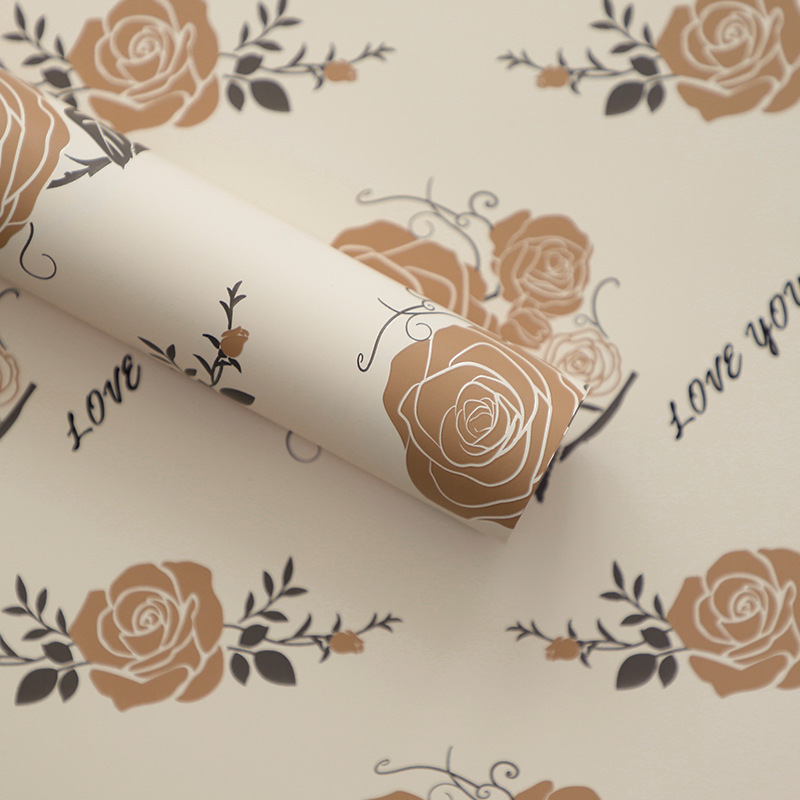 Rose Bouquet Wrapping Paper