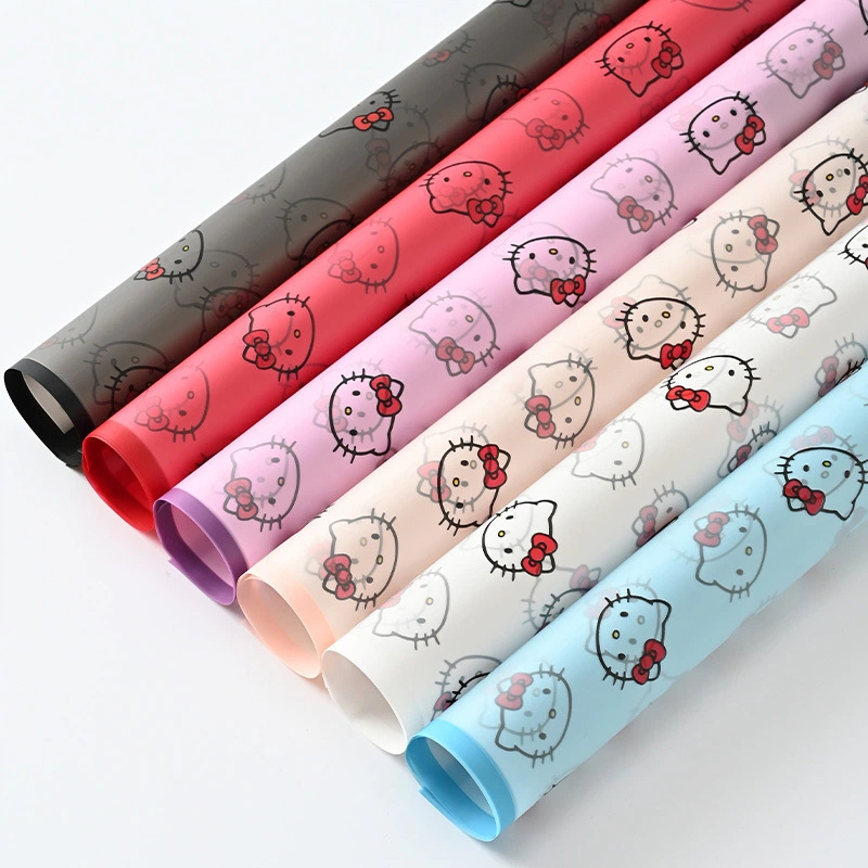 微信图片_20260401183522_5367_1 LR Cat Bouquet Wrapping Paper