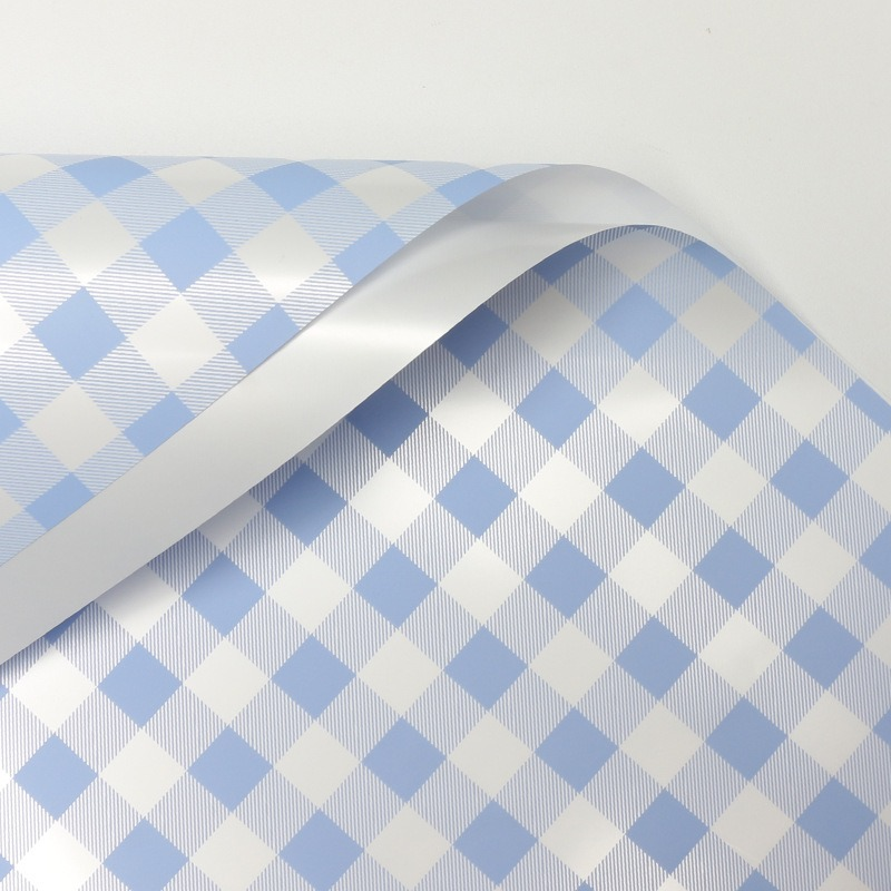 LR Summer Plaid and Floral Wrapping Paper