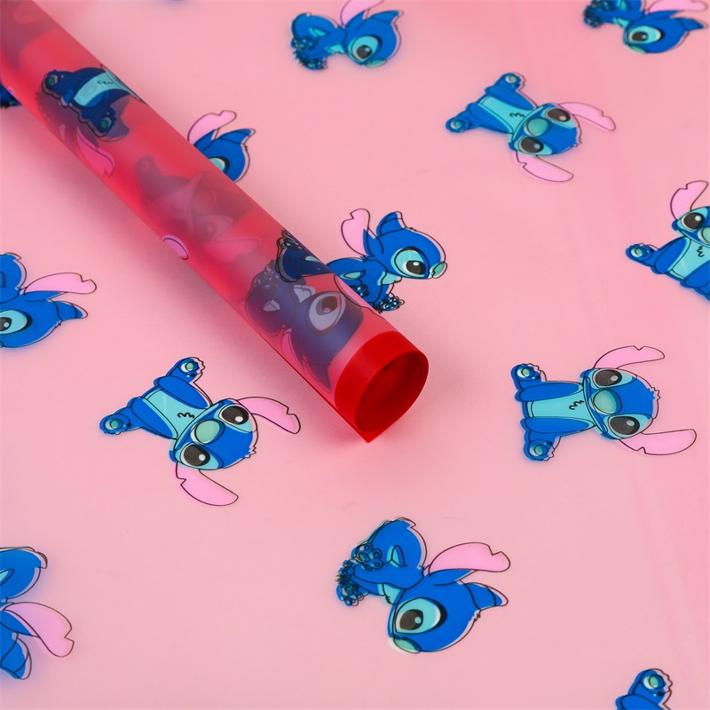 LR Stitkh Cartoon Floral Wrapping Paper