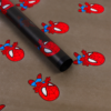 LR Spider-Man Patterned Floral Gift Wrapping Paper
