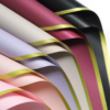 LR Gold-Rimmed Floral Wrapping Paper