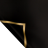 LR Gold-Rimmed Floral Wrapping Paper