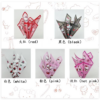 LR Rose & Hello Kitty Floral Wrapping Paper