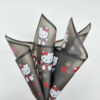 LR Rose & Hello Kitty Floral Wrapping Paper