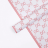 LR Guci Logo Floral Wrapping Paper Design