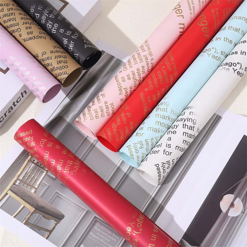 LR CC Bouquet Wrapping Paper