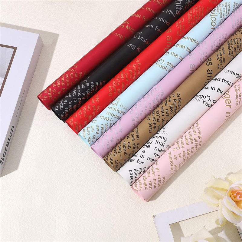 LR CC Bouquet Wrapping Paper