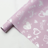 LR Falling in Love Flower Wrapping Paper