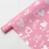 LR Falling in Love Flower Wrapping Paper