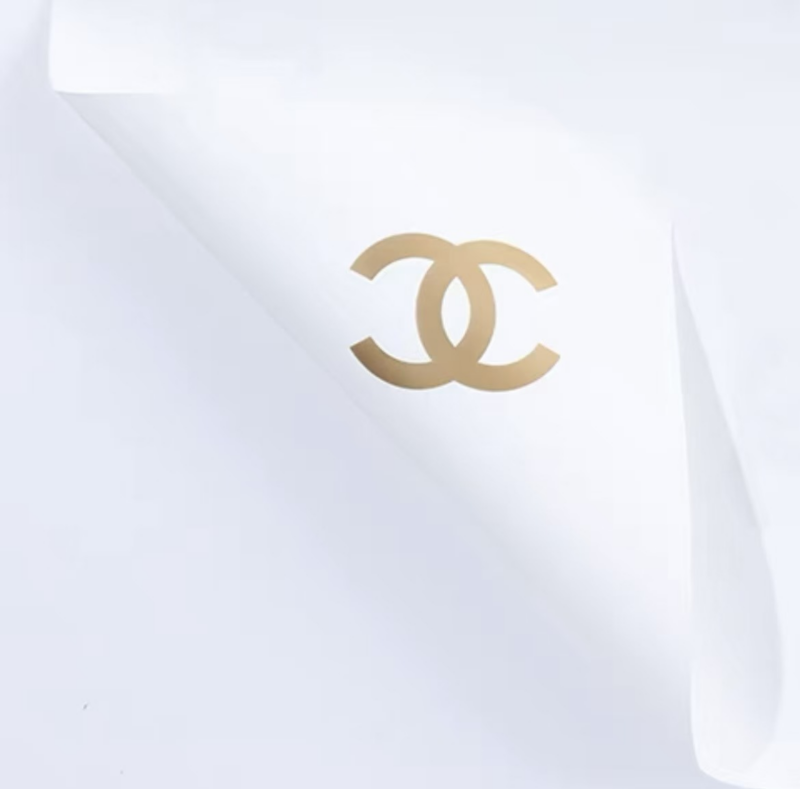 LR Channe Floral Wrapping Paper