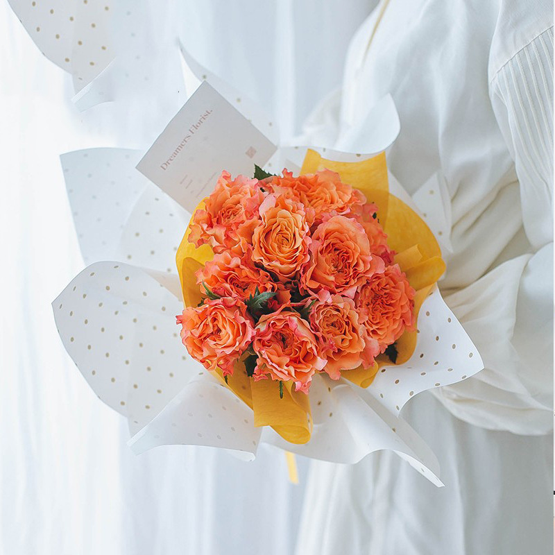 微信图片_20260402115702_5900_1 LR Polka Dot Bouquet Wrapping Paper