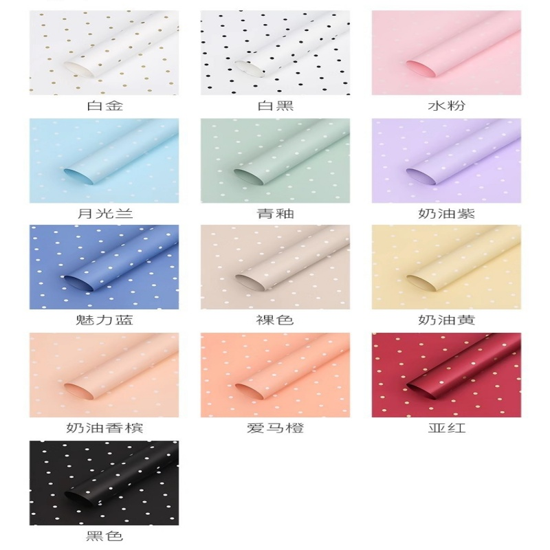 微信图片_20260402115740_5906_1 LR Polka Dot Bouquet Wrapping Paper
