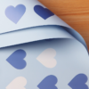 LR Neon Heart and Floral Wrapping Paper